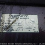 1998 FLEETWOOD AMERICAN EAGLE MOTORHOME SALVAGE PARTS FOR SALE, FLEETWOOD AMERICAN EAGLE DOORS FOR SALE , AMERICAN EAGLE REAR